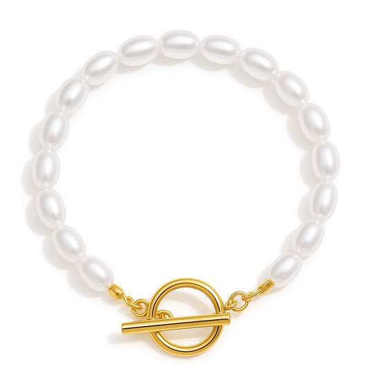 Gold PEARL Armband